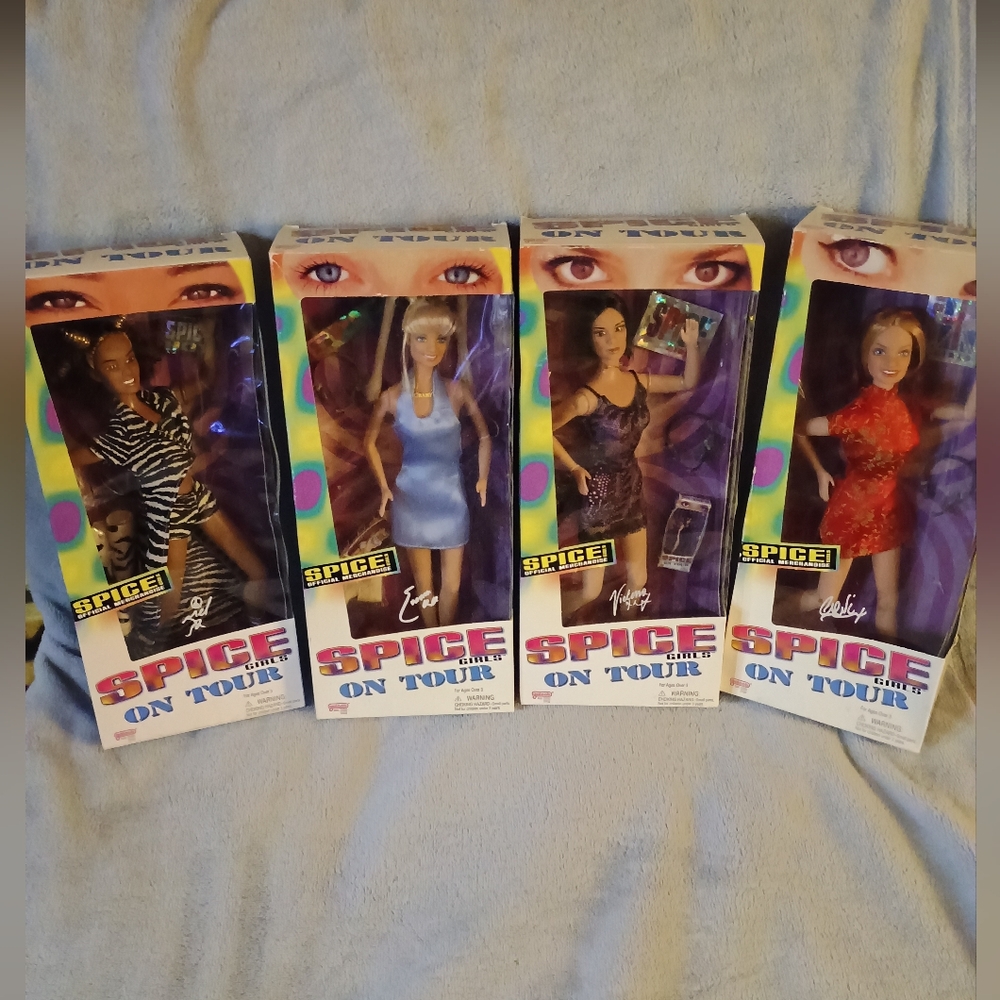 Vintage Spice Girls dolls. Spice On Tour